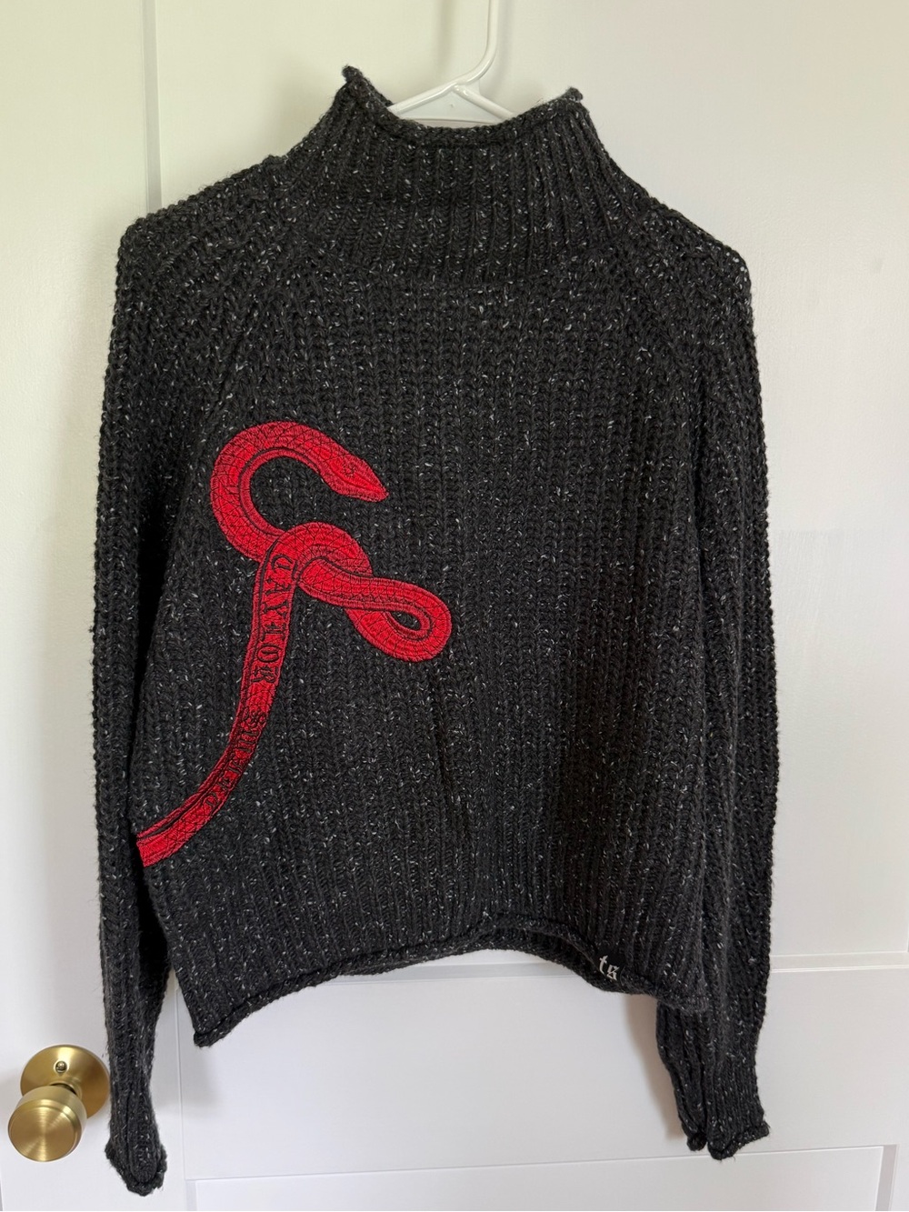Taylor Swift Reputation Mock Neck Sweater